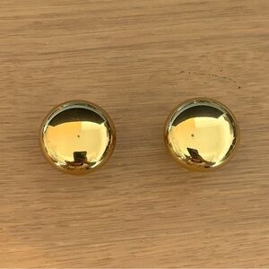 Set of 2 cabinet door knobs Solid brass. New